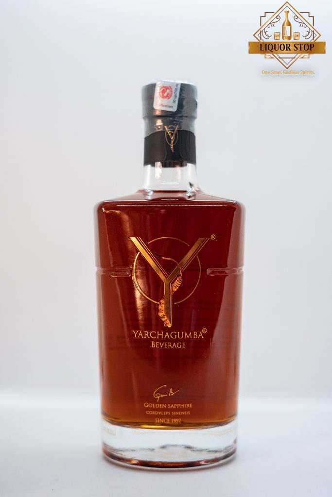 Yarchagumba Whisky Sapphire Gold 750ml premium Nepalese whisky bottle